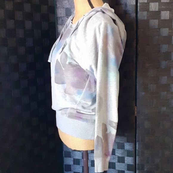 Cute DKNY Hoodie Splattered Sweater - Picture 4 of 5